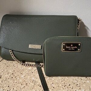 Kate spade crossbody with wallet